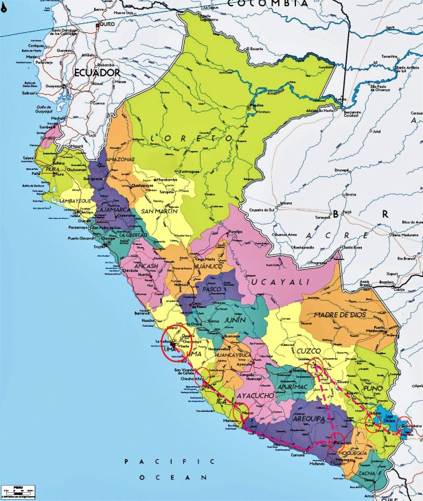 Peru-map